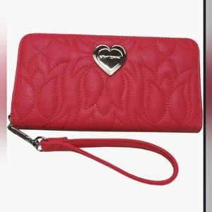 Betsey Johnson Quilted Tulip Wallet